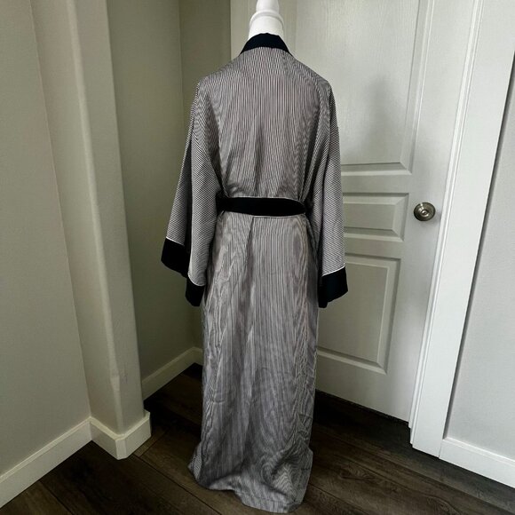 Victoria Secret Collection Gold Label Vintage Robe & Chemise Vintage Silky Gown - Picture 8 of 14